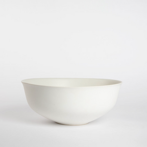 TALIA DEEP SERVING BOWL | POWDER GREY