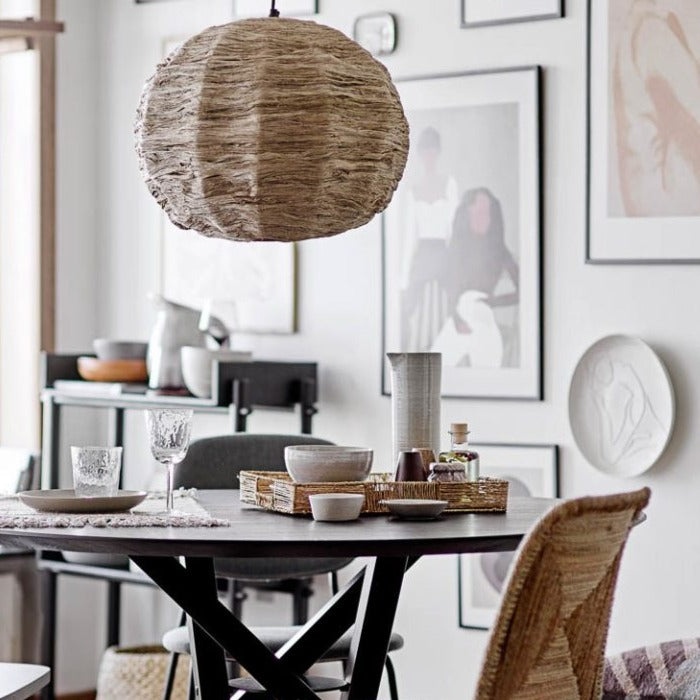 Taupe Cylinder Jug | Grey Beige by BLOOMINGVILLE (copy-of-tarin-vase-white)