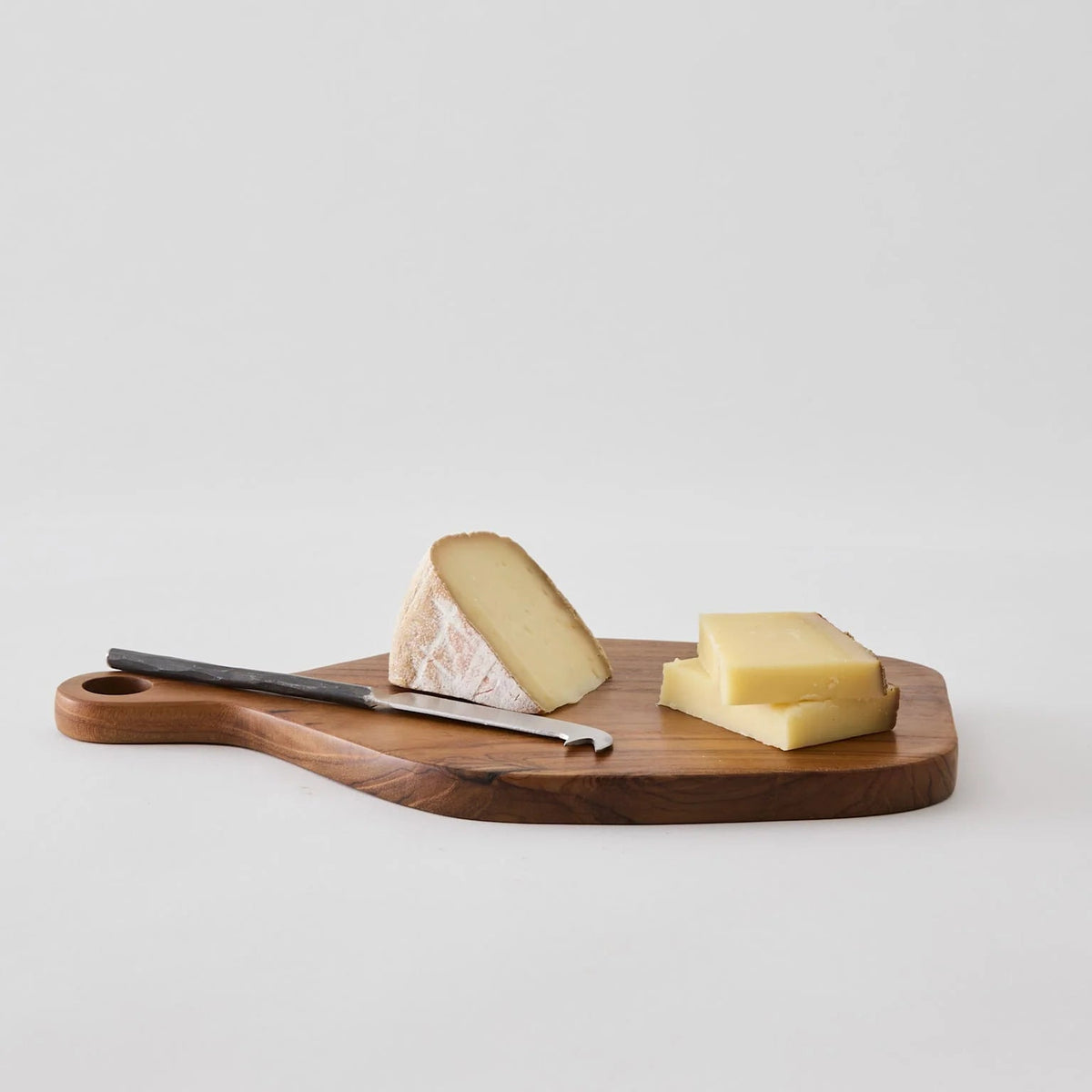 Tell Me More Teak Cheese Board | Oak