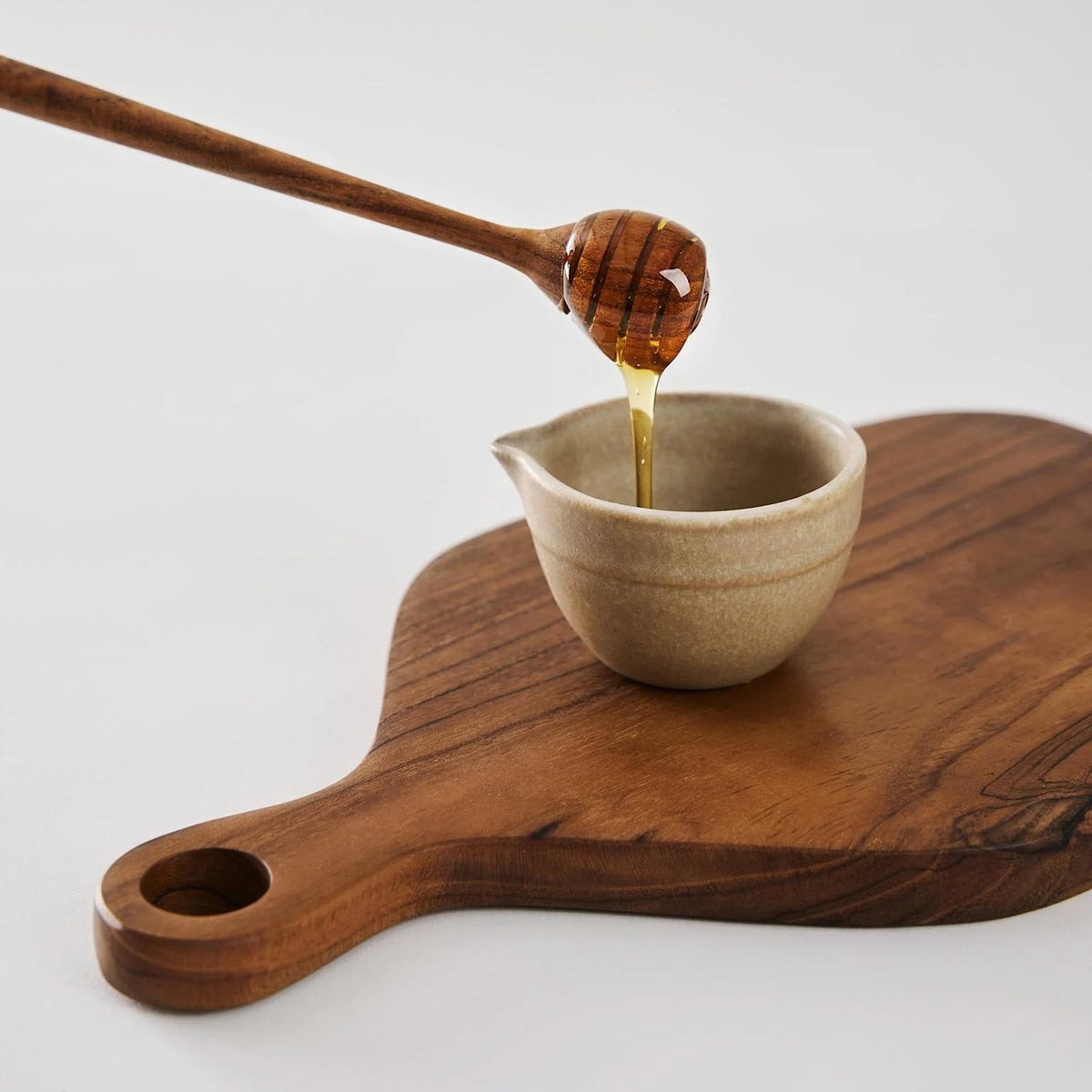 Tell Me More Teak Cheese Board | Oak