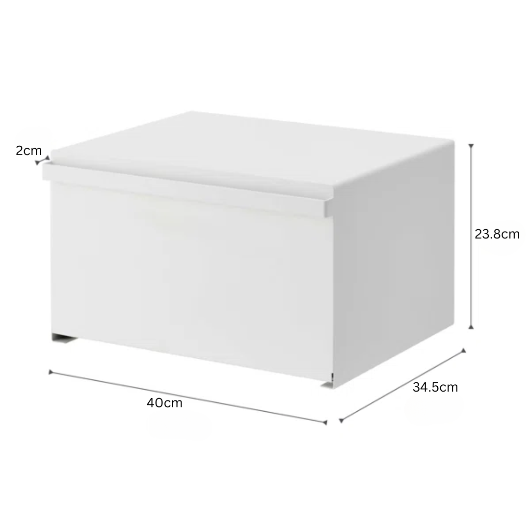 Tower Bread Case | White by Yamazaki (tower-bread-case-white)