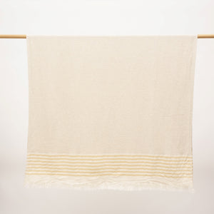 Umay Linen Towel | Mustard