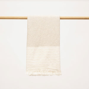 Umay Linen Towel | White
