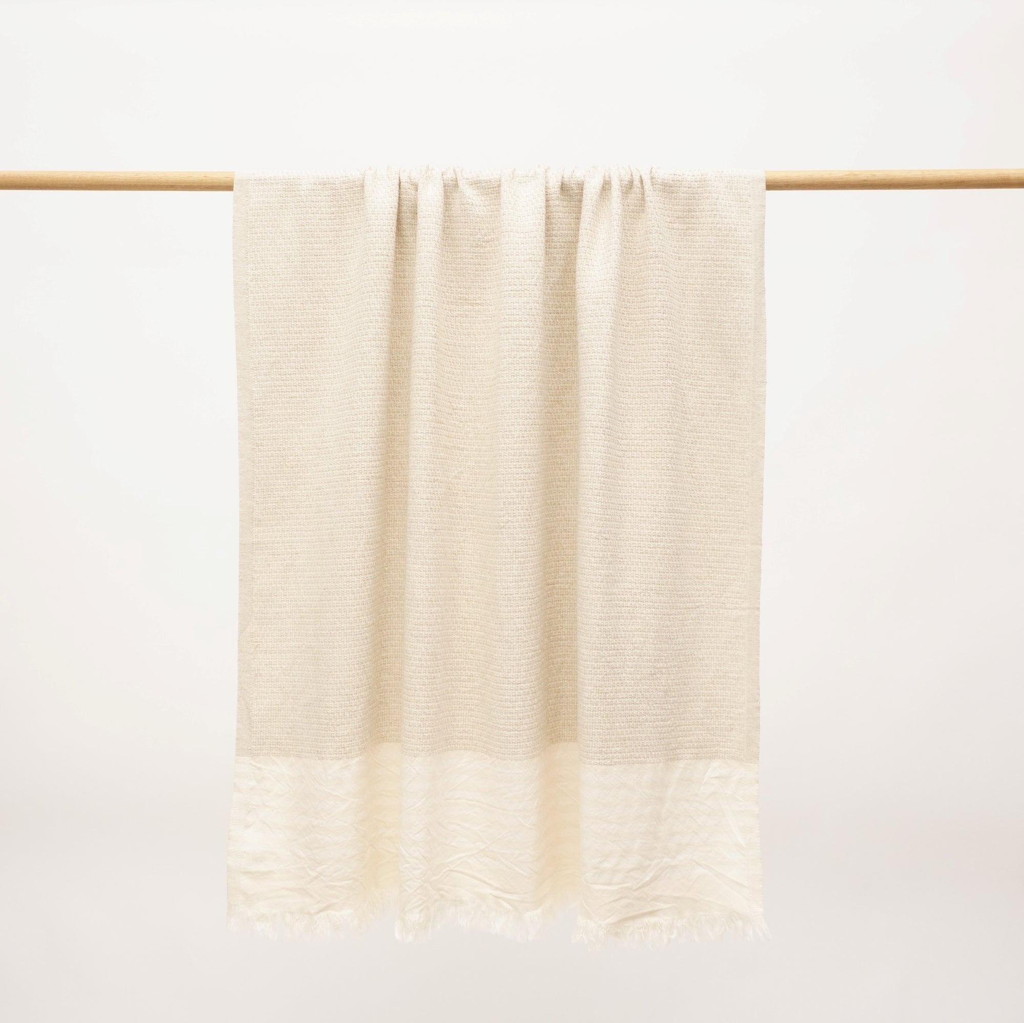 Umay Linen Towel | White