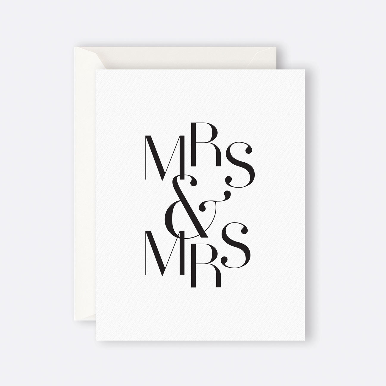 Card | Mrs & Mrs by FATHER RABBIT (card-mrs-mrs)