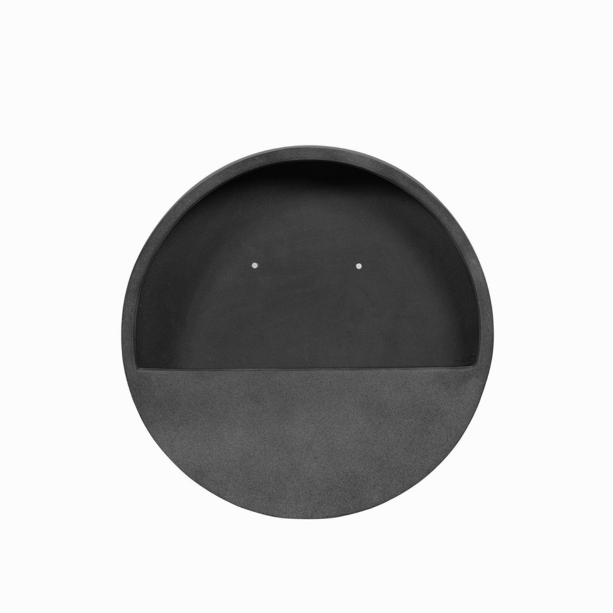 WALLY Wall Planter XS 30cm | Grey by POTTERY POTS (pottery-pots-wally-hanging-xs-fiberstone-o-30-00-grey)