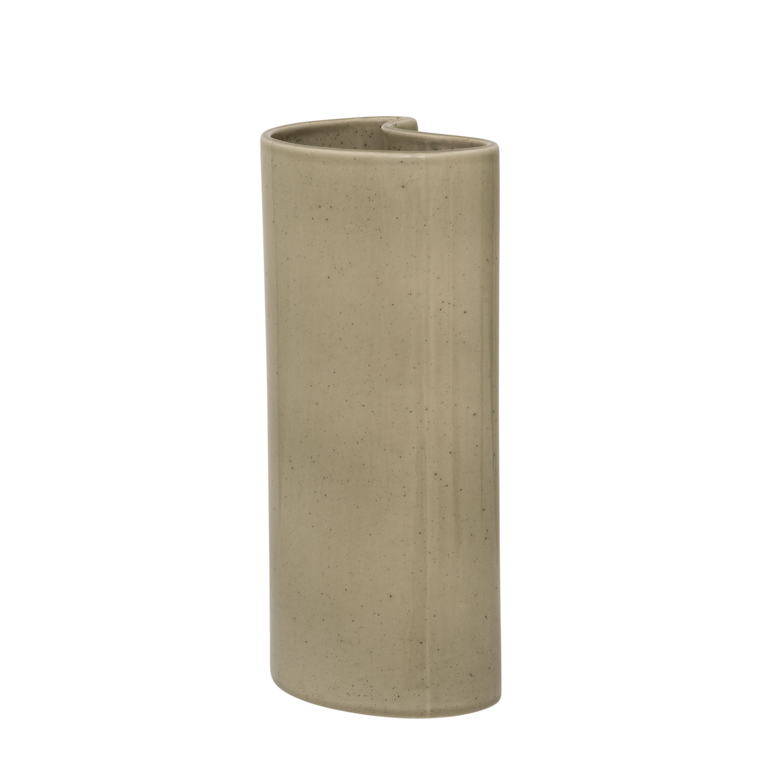 Yin Vase - Olive Grey