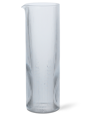 Ferm Living Ripple Water Jug | Clear