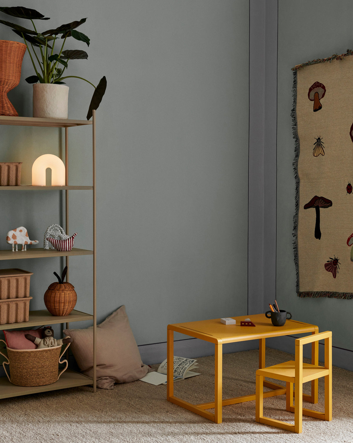 Vuelta Portable Lamp | White by FERM LIVING (vuelta-portable-lamp-white)