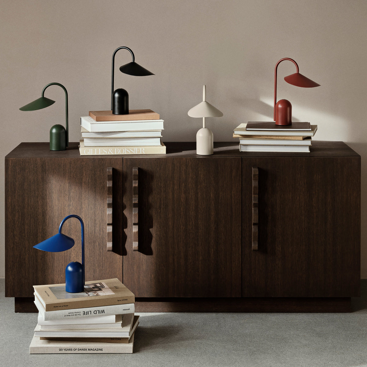 Arum Portable Lamp | Bright Blue