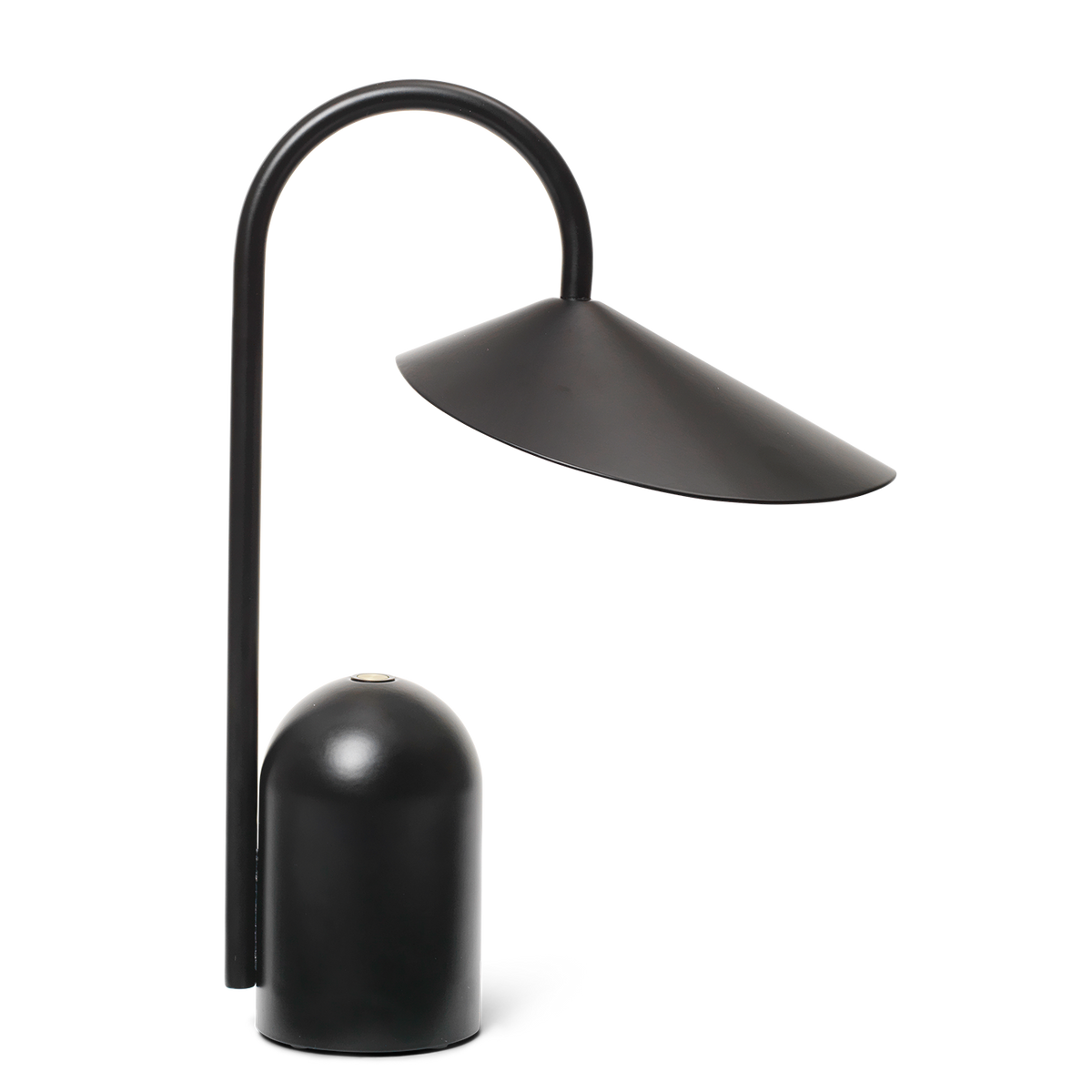 Arum Portable Lamp | Black by FERM LIVING (arum-portable-lamp-black)
