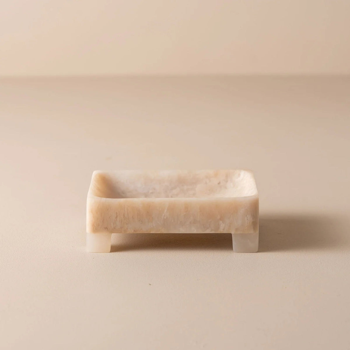 Flow Resin Structured Soap Dish | Shell by SAARDÉ (flow-resin-structured-soap-dish-shell)