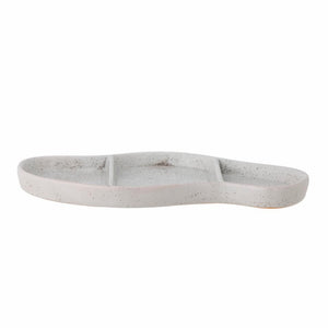 Abenna Stoneware Dish | Grey