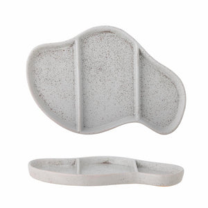 Abenna Stoneware Dish | Grey