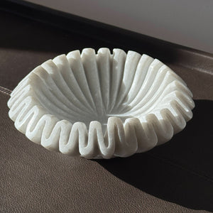 Bloomingville Harmonia Marble Bowl | White