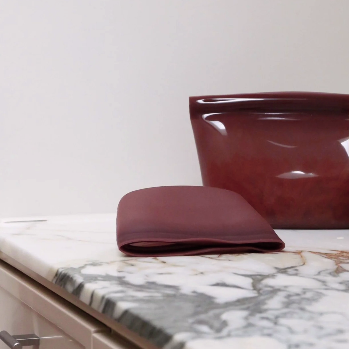 Silicone Keep Pouch Lge | Burgundy