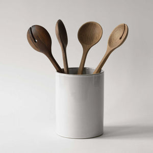 Tell Me More Levi Salad Set | Walnut
