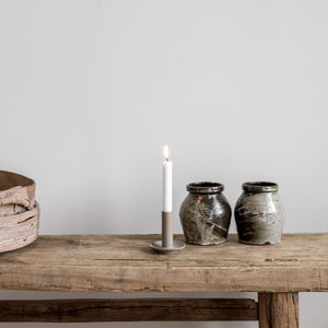 Lou Candle Holder | Sand Beige