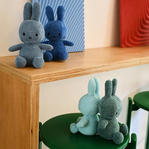 Bon Ton Toys Miffy 23cm ECO Corduroy | Aviator Blue