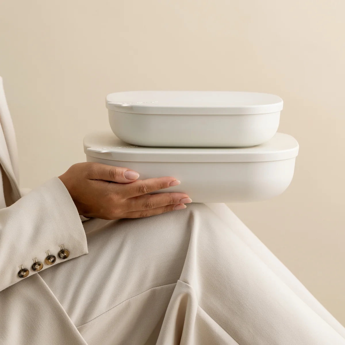 Styleware Nesting Tray 2pce Set | Dune