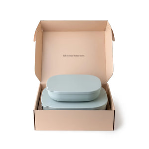 Styleware Nesting Tray 2pce Set | Eucalyptus