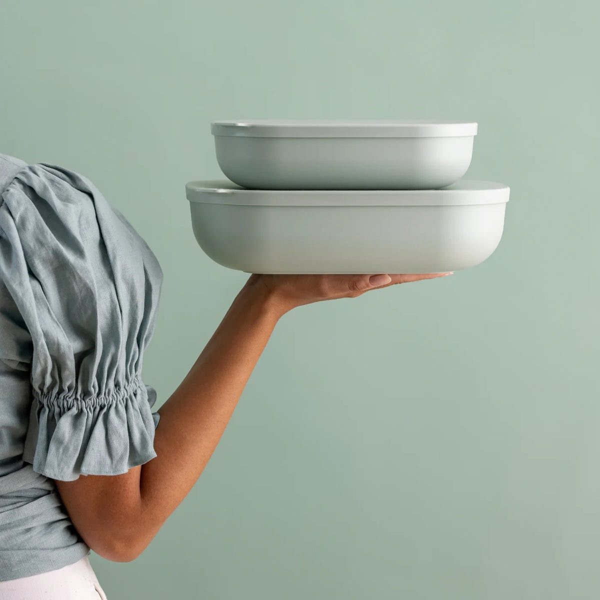 Styleware Nesting Tray 2pce Set | Eucalyptus