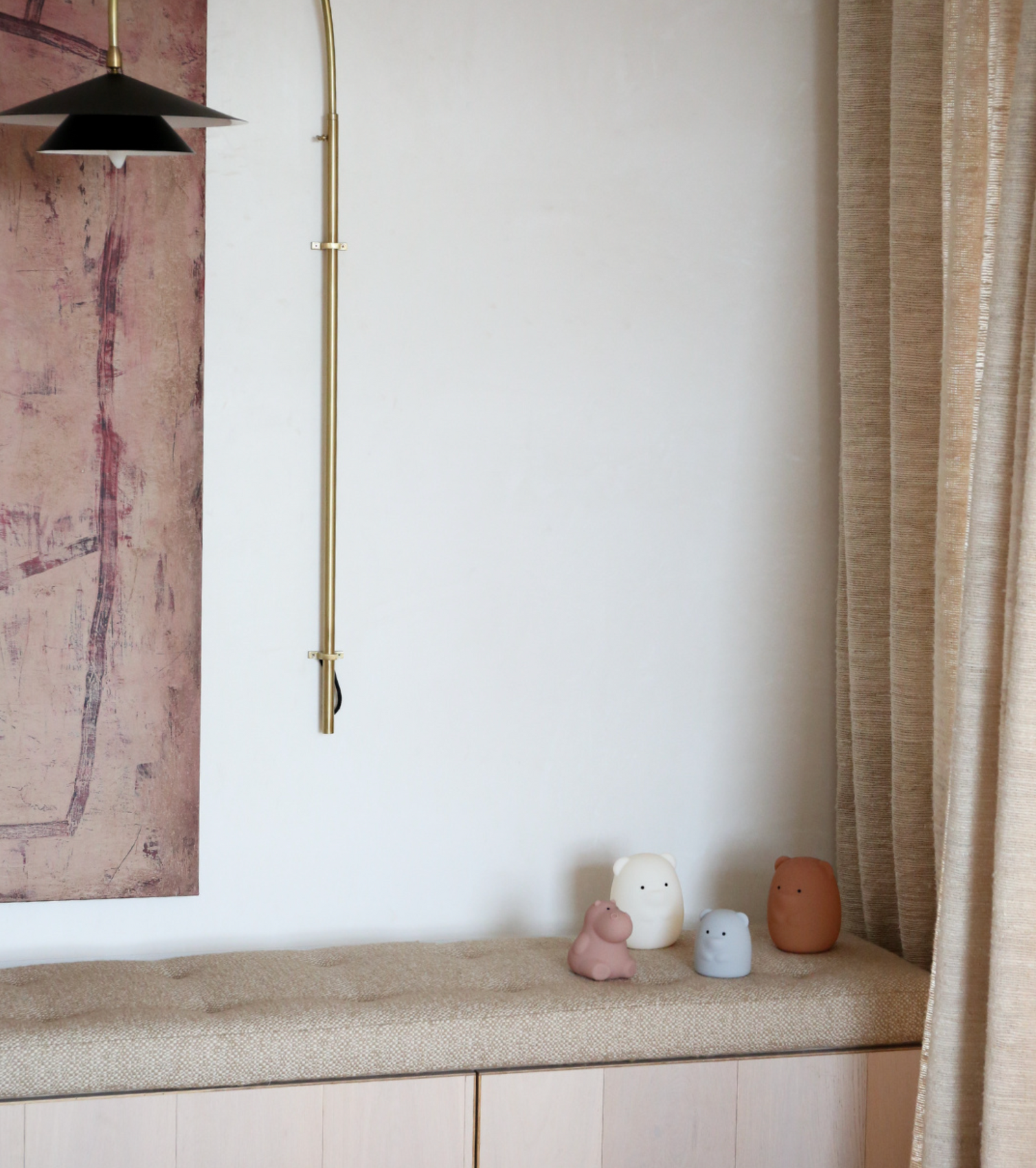 Bear Night Lamp | Camel by DESIGNSTUFF (bear-night-lamp-brown)