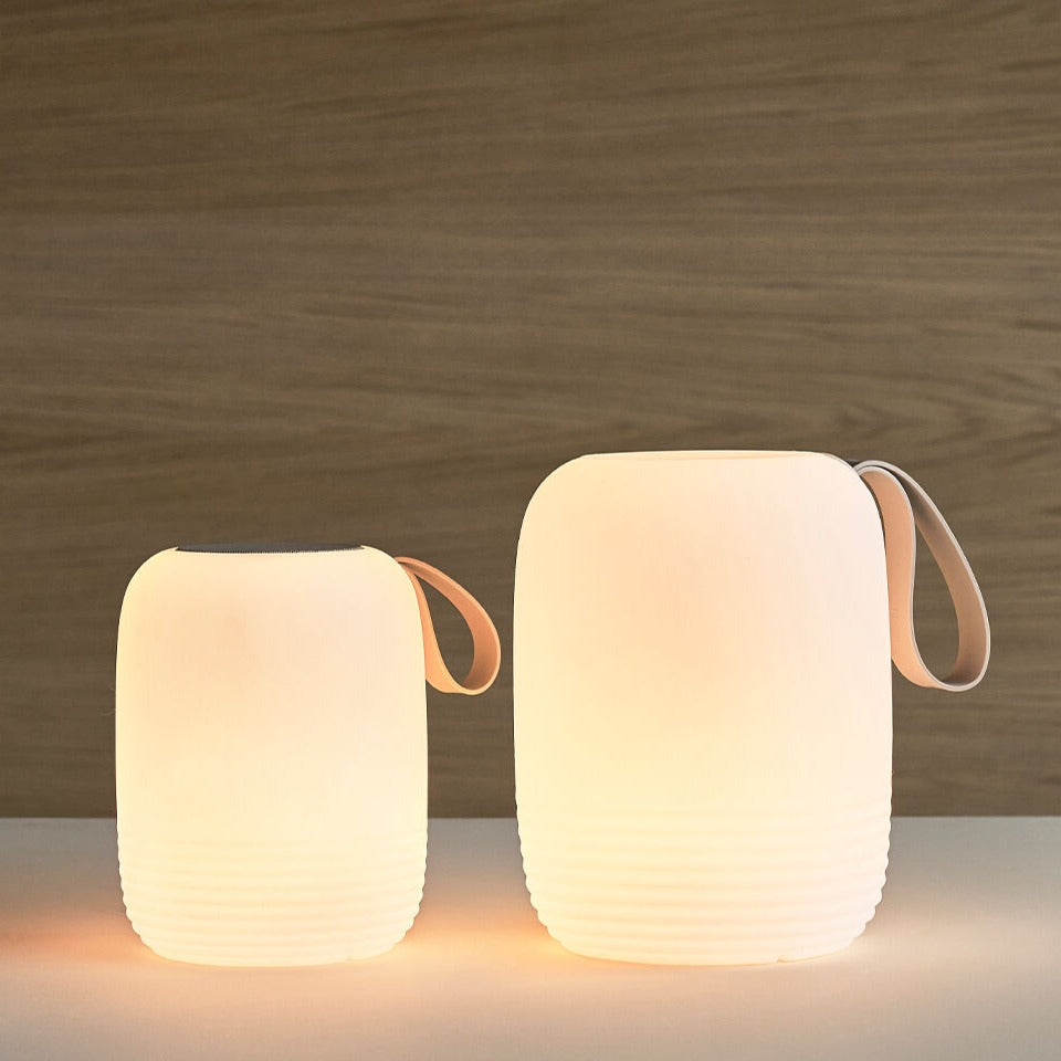 Villa Collection Speaker + LED Lamp | Large by VILLA COLLECTION (villa-collection-speaker-w-led-lamp-white-large)