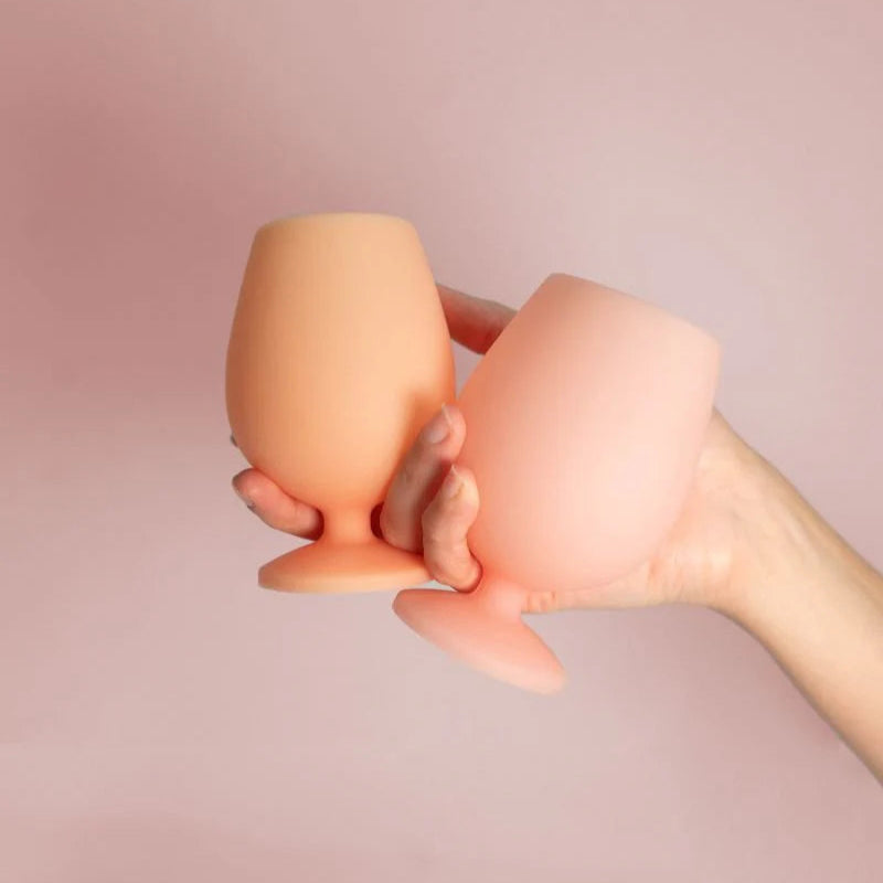 STEMM Silicone Glasses - Peach/Petal