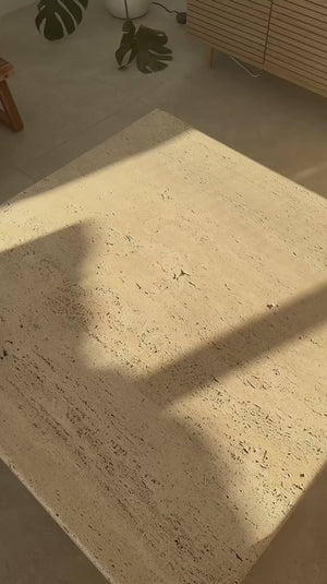 Architect Footed Letter Tray | Brown Calacatta