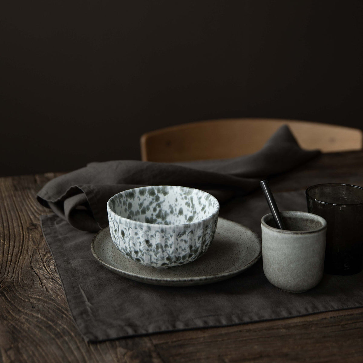 Tell Me More Linen Table Napkin | Taupe