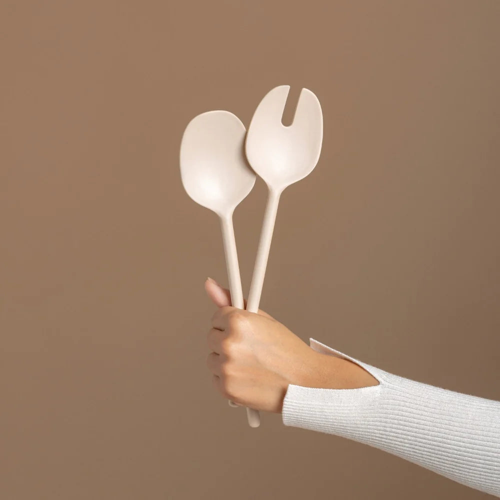 Salad Server Set | Biscotti by Styleware (salad-set-biscotti)