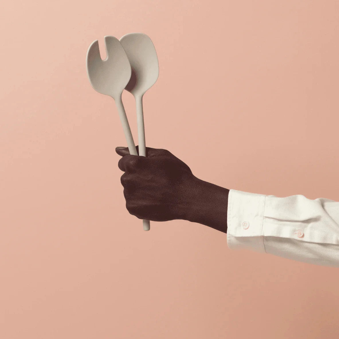 Salad Server Set | Smoke by Styleware (salad-set-smoke)