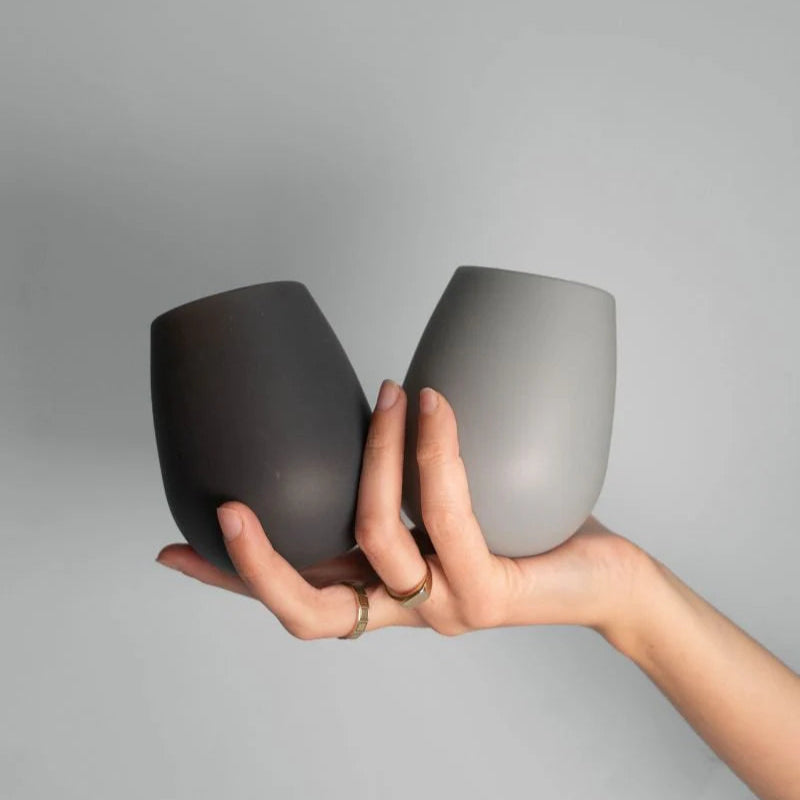 FEGG Silicone Tumblers | Smoke+Storm by PORTER GREEN (fegg-unbreakable-silicone-tumblers-smoke-storm)