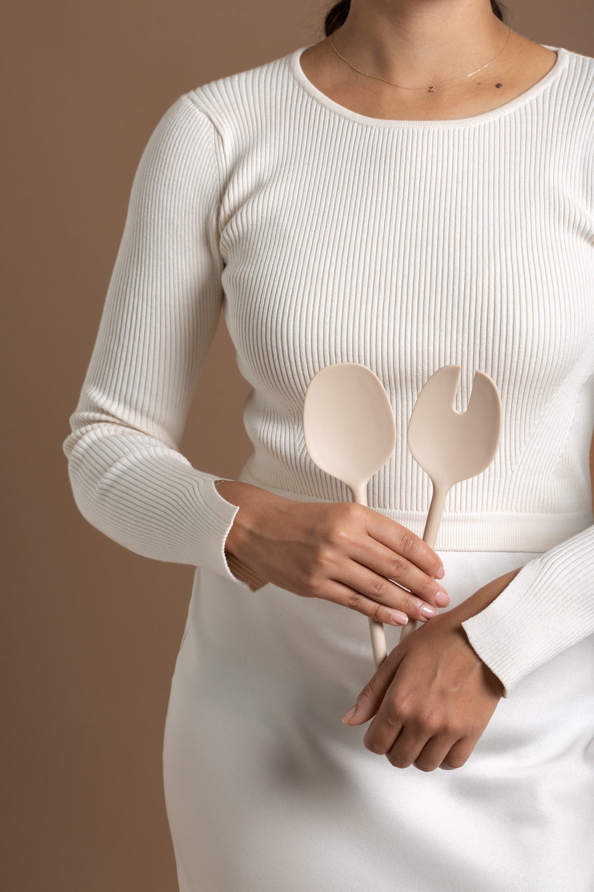 Salad Server Set | Dune by Styleware (salad-set-dune)