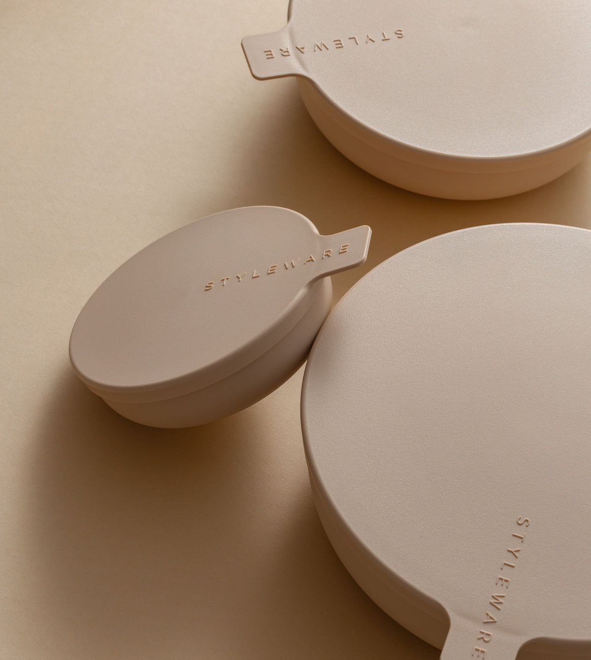 Nesting Bowl 3 Piece | Biscotti by Styleware (nesting-bowl-3-piece-biscotti)