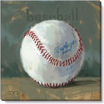 Gygi Baseball Canvas Wall Art, Small