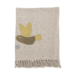 Alois Recycled Cotton Throw | Natural