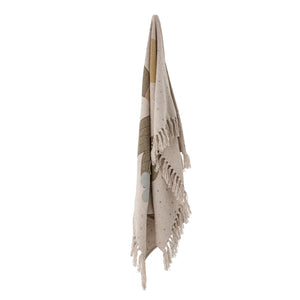 Alois Recycled Cotton Throw | Natural