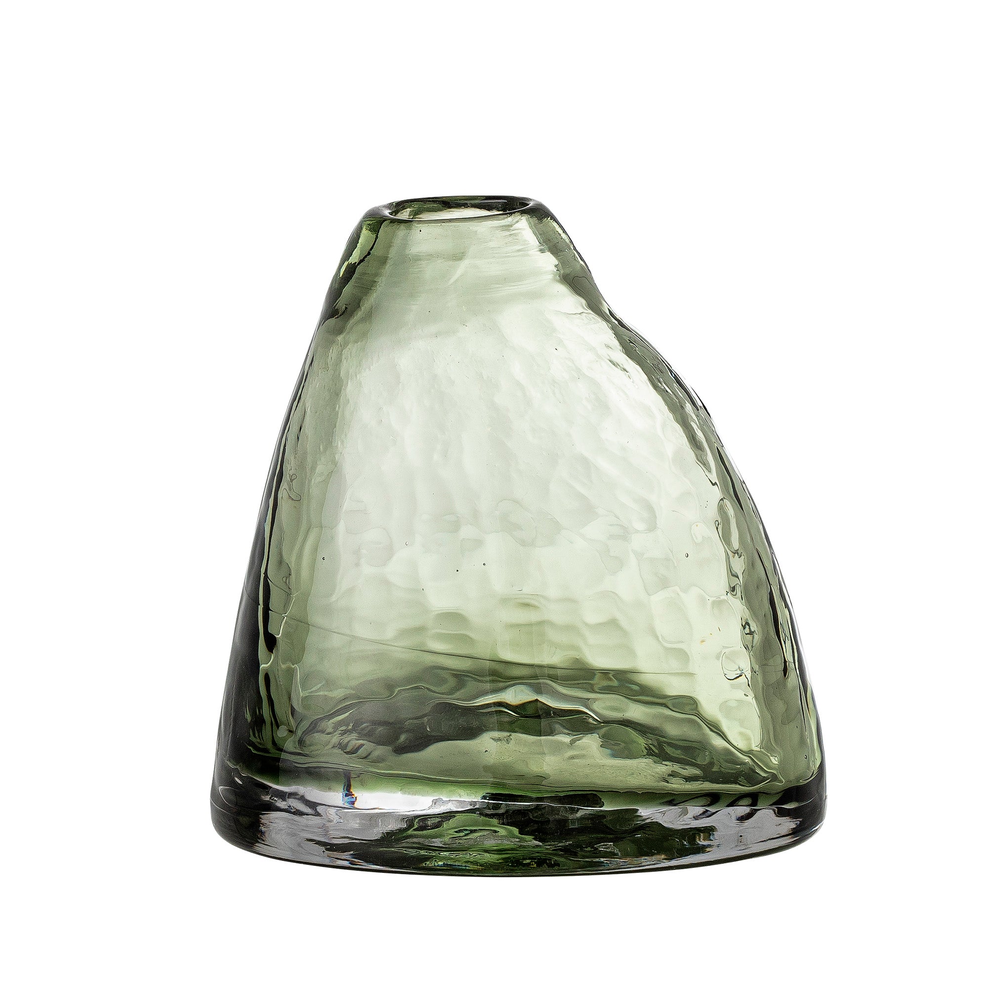 Ini Vase | Green Glass