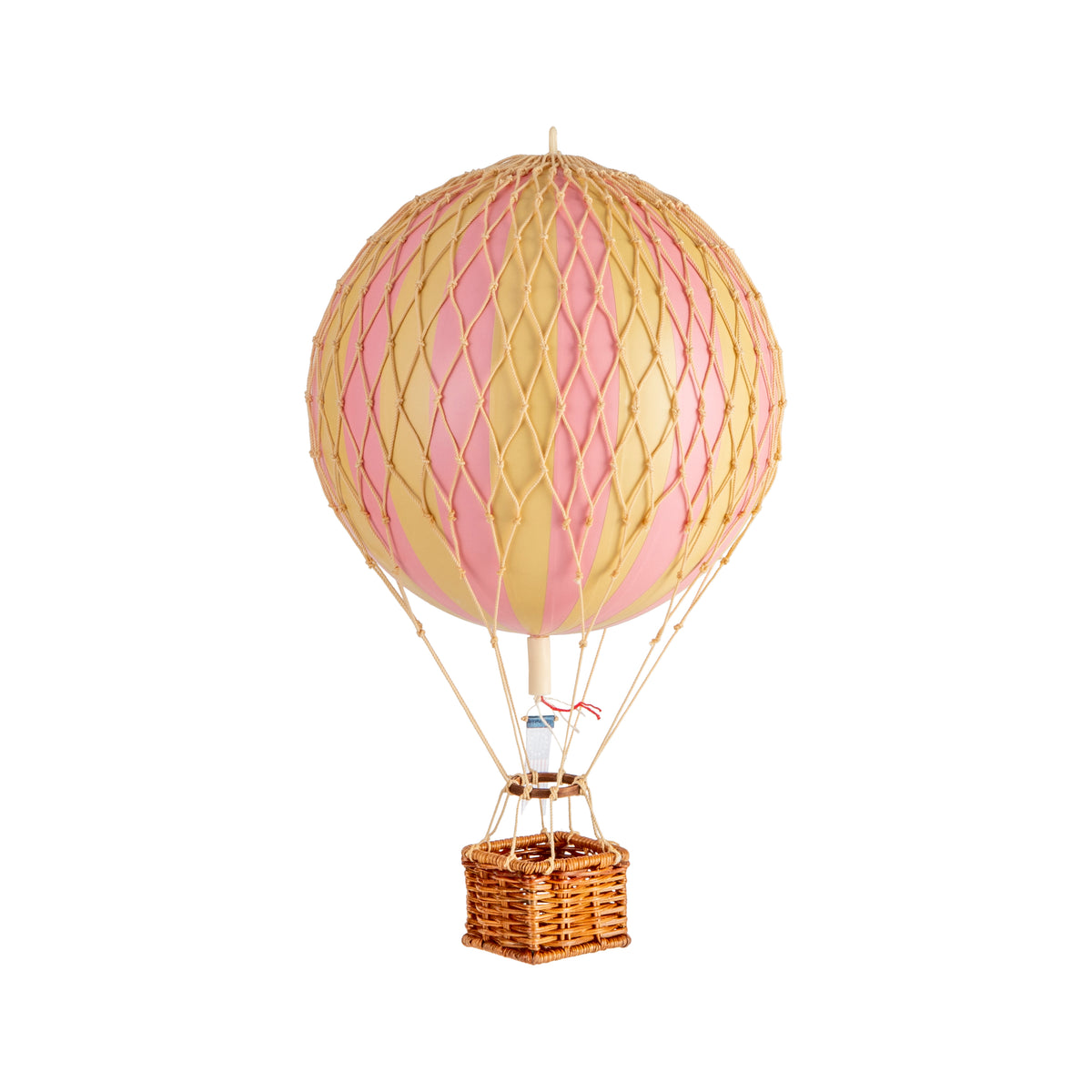Model Hot Air Balloon M | Pink by AUTHENTIC MODELS (travels-light-ornamental-model-hot-air-balloon-pink)