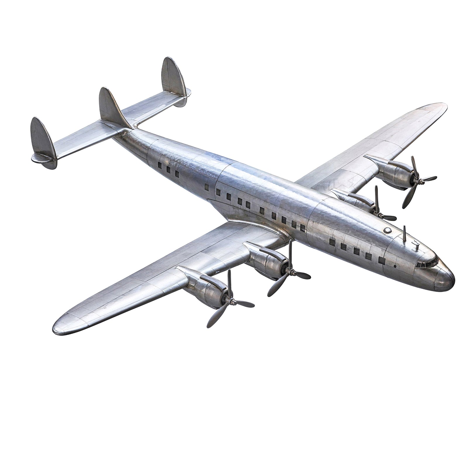 Triple Tail Lockhead Constellation Scale Model Plane