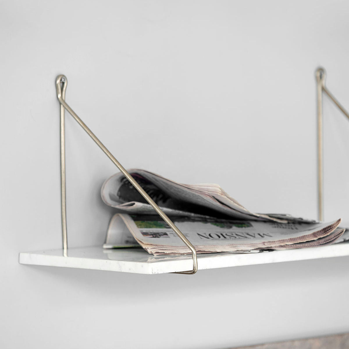 APART Brackets Set of 2 | Brass by HOUSE DOCTOR (house-doctor-brackets-apart-brass-cb0852)