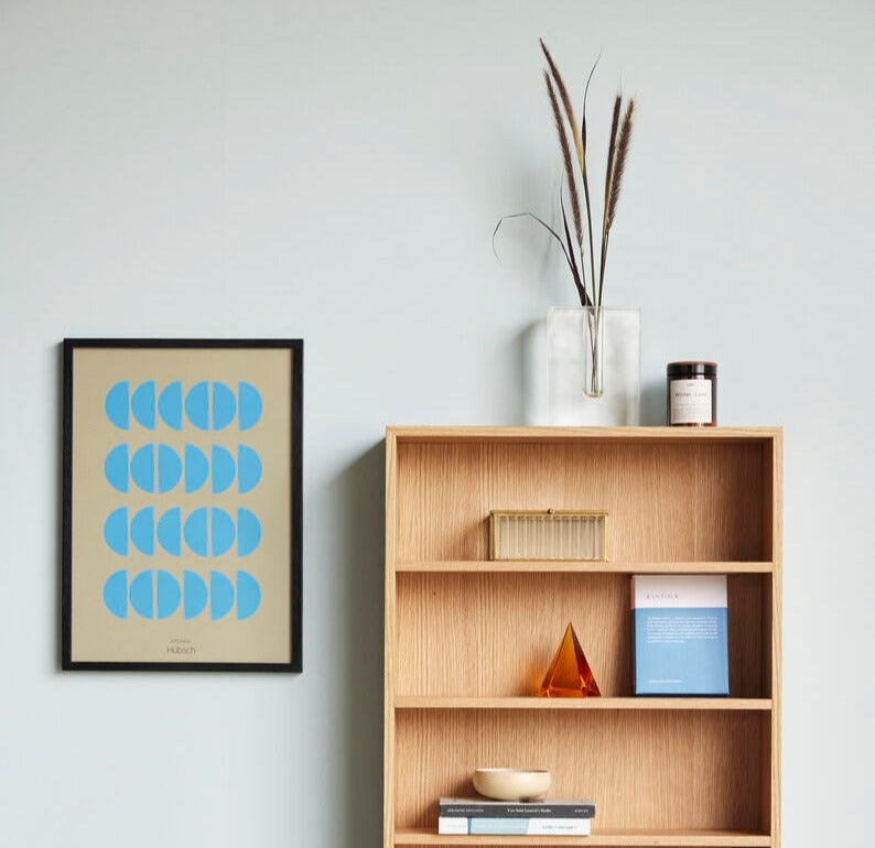 Block Vase | Crystal by HUBSCH (hubsch-block-vase-clear)