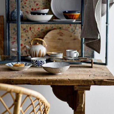 Camellia Bowl | Grey by BLOOMINGVILLE (bloomingville-camellia-bowl)