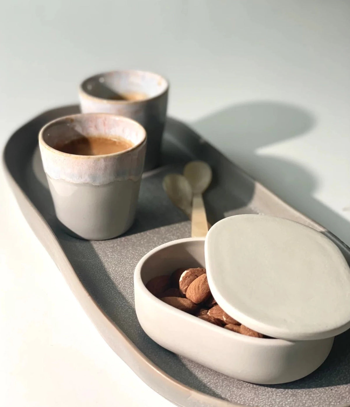 Kendra Serving Plate | Grey by BLOOMINGVILLE (bloomingville-kendra-serving-plate)