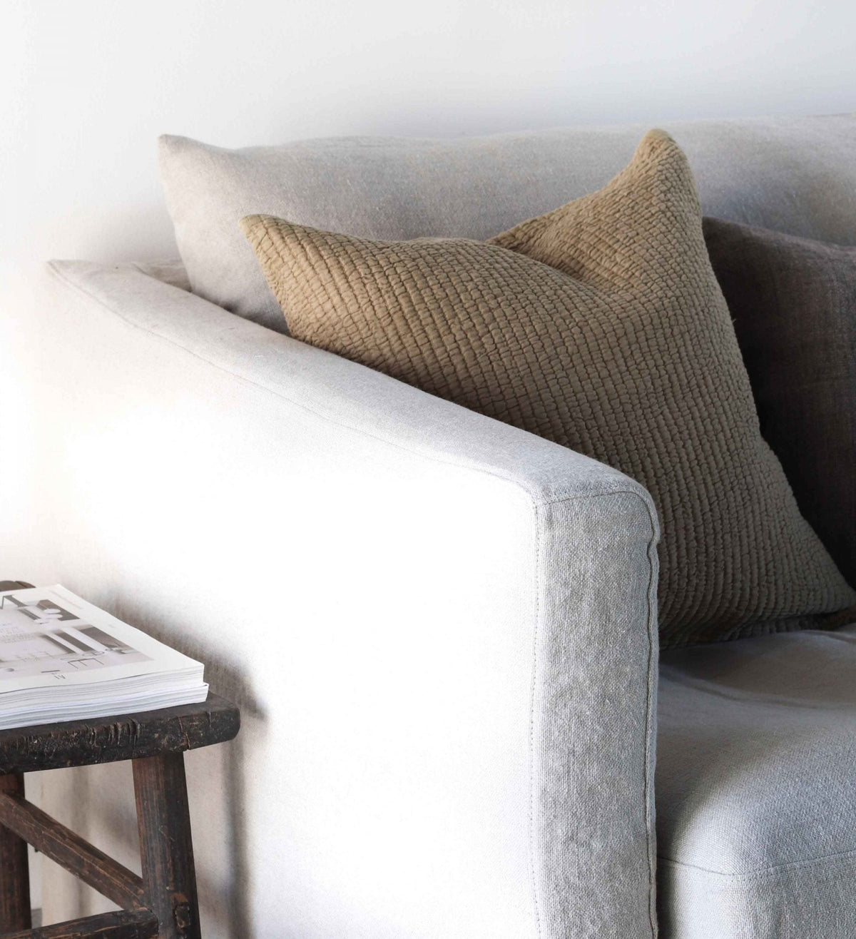 BRICK Cushion Cover 50X50 | Harvest by TELL ME MORE (tell-me-more-brick-cushion-cover-50x50-colours-harvest)