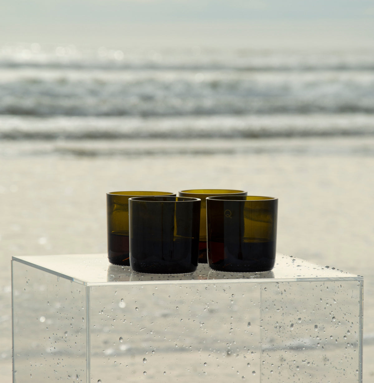 Ephemere Short Drink Set of 4 by Q DE BOUTEILLES (q-de-bouteille-short-drink-ephemere-collection-5037-4pk)