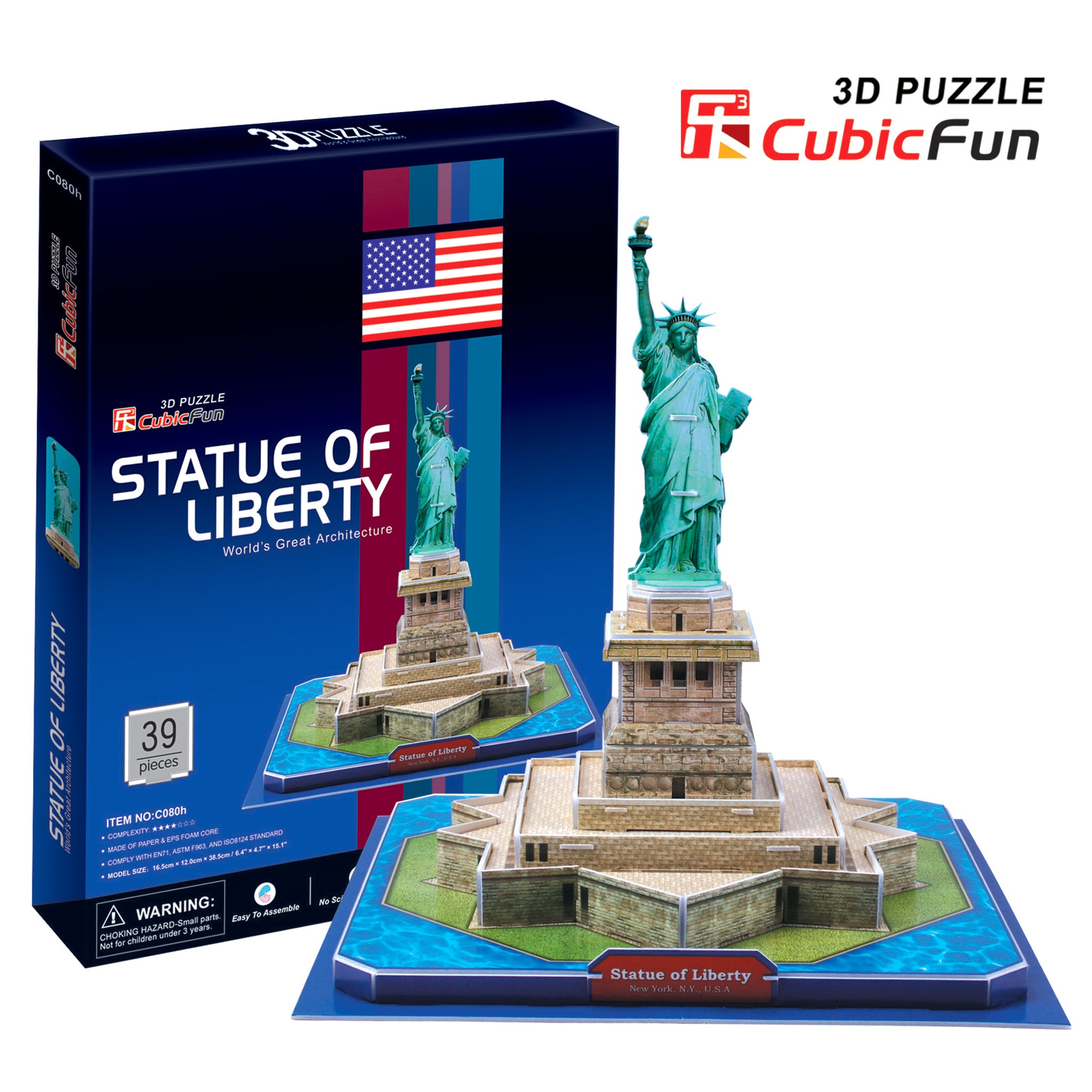 Statue of Liberty, 39pc Puzzle