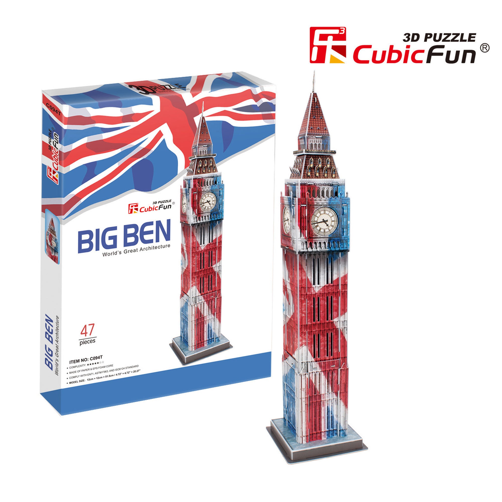 Big Ben, 47pc(Special Edition) 3D Puzzle